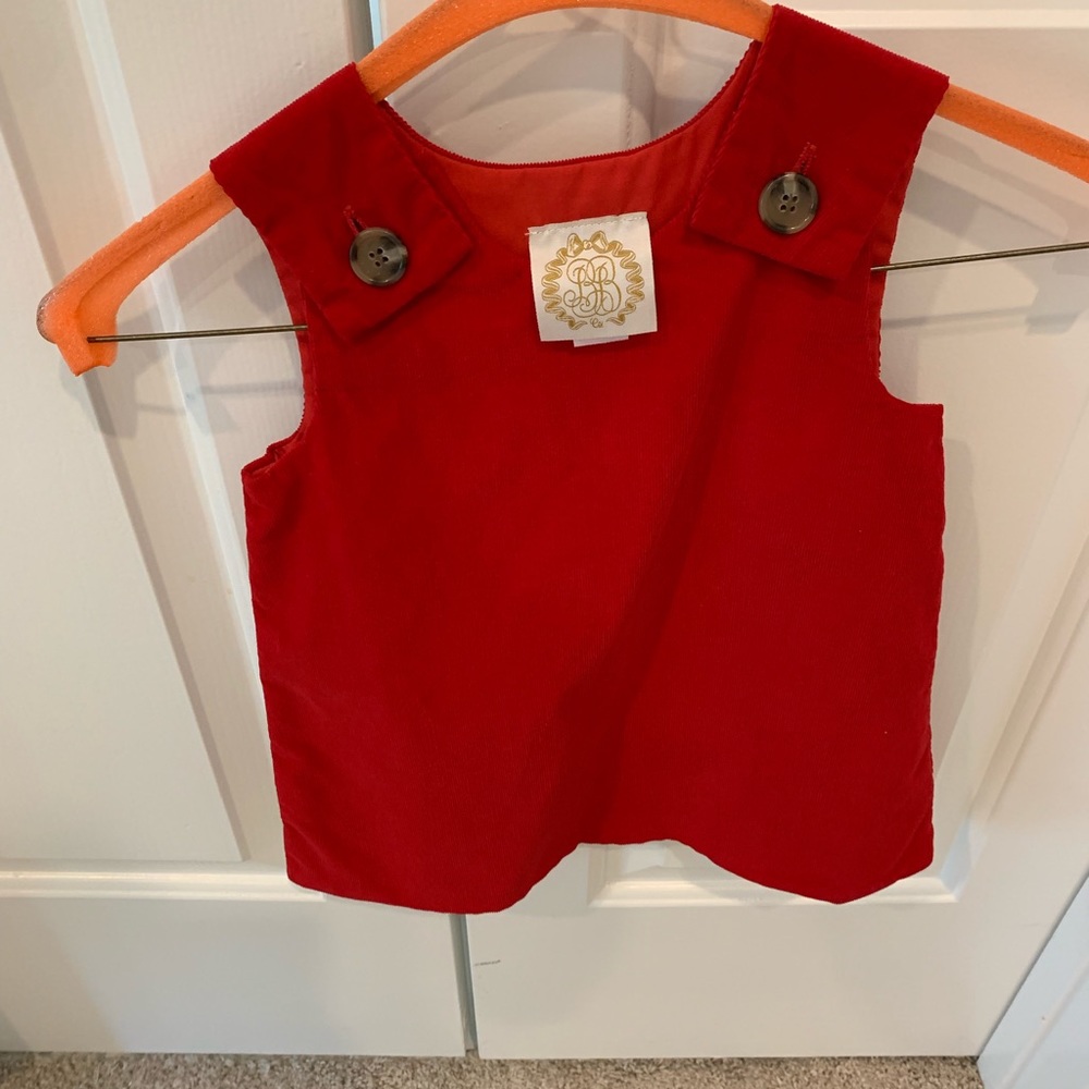 The Beaufort Bonnet Company Red Corduroy Jumper